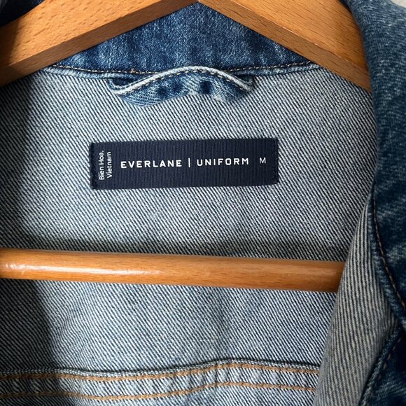 Everlane The Denim Jacket Mens Size Medium Cotton Classic Jean Jacket - Picture 5 of 5